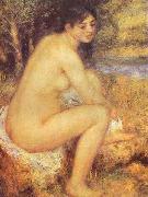 Seating Girl, Auguste renoir